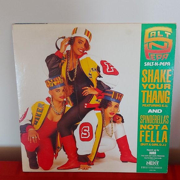 VINTAGE, 1988 SALT N PEPA SHAKE YOUR THANG 12" E.P - Picture 1 of 5